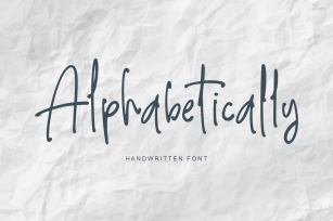 Alphabetically Font Download