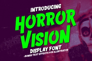 Horror Vision Font Download