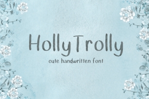 HollyTrolly Font Download