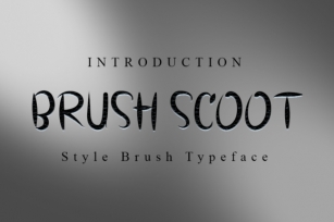 Brush Scoot Font Download