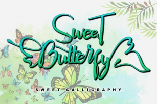 Sweet Butterfly Font Download