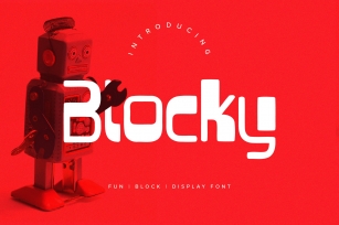 Blocky Fun Display Font Download