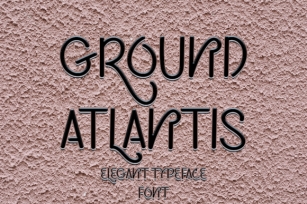 Ground Atlantis Font Download