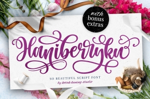 Haniberryku Font Download