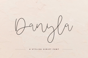 Danyla Stylish Signature Font Download
