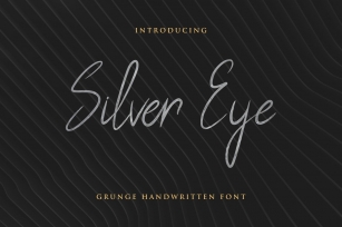 Silver Eye Font Download