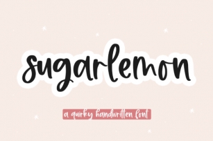 Sugarlemon Font Download
