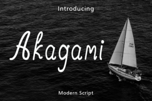 Akagami Font Download
