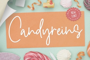 Candyreins YH - Monoline Script Font Font Download