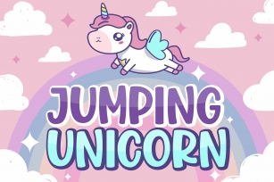 Jumping Unicorn Font Download