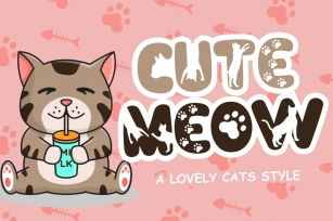 Cute Meow Font Download