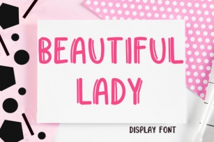 Beautiful Lady Font Download