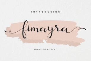 Fimayra Font Download