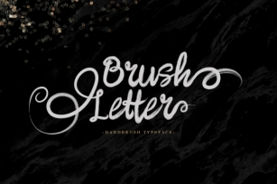 Brush Letter Font Download