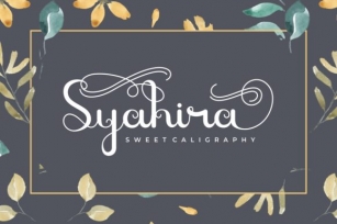 Syahira Font Download