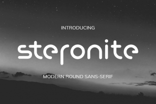 Steronite Font Download