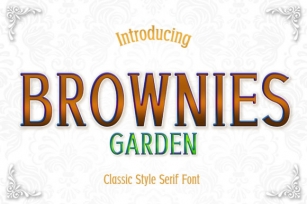 Brownies Garden Font Download