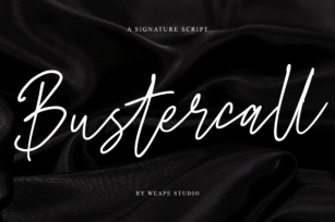 Bustercall Font Download
