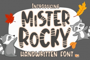 Mister Rocky - Handwritten Font Font Download