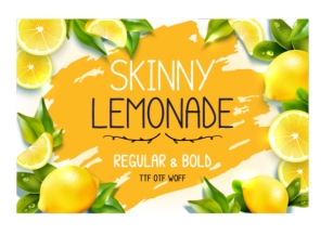 Skinny Lemonade Font Download