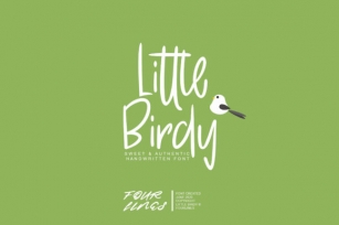 Little Birdy Font Download