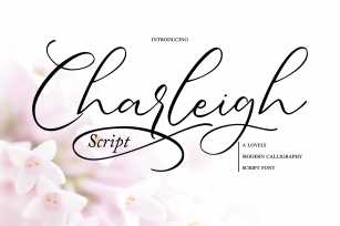 Charleigh | Modern Calligraphy Script Font Download