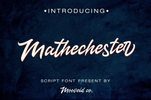 Mathechester Script Font Download