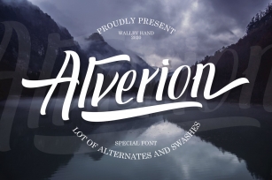 Alverion Font Download