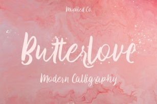 Butterlove Lovely Script Font Download