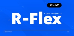 R-flex Font Download
