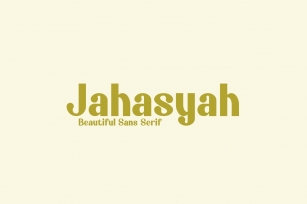 Jahasyah Font Download
