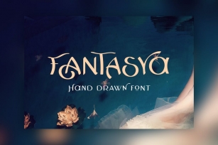 Fantasya Hand Drawn Font Font Download