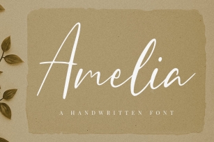 Amelia Script Font Download