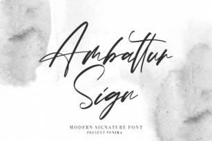Ambattur Sign Font Download