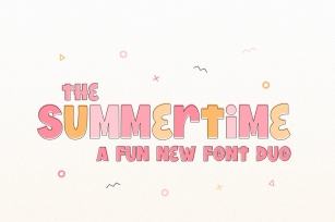 Summertime Font Duo Font Download