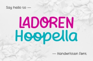 Ladoren Hoopella Font Download