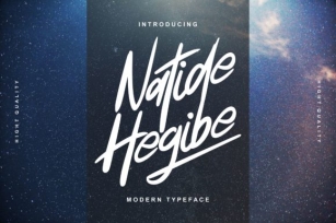 Natide Hegibe Font Download