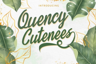 Quency Cutenees Font Download