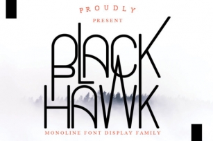 Black Hawk Font Download