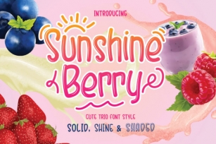 Sunshine Berry Font Download