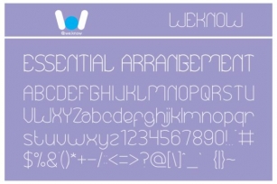 Essential Arrangement Font Download