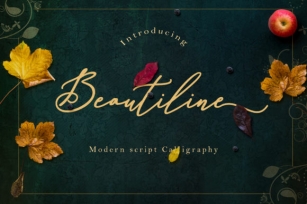 Beautiline Font Download