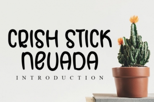 Crish Stick Nevada Font Download