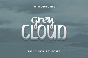 Grey Cloud Font Download