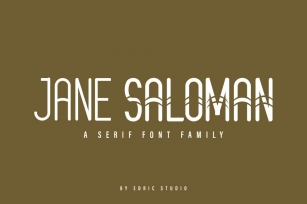 Jane Saloman Font Download