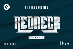 REDNECK Typeface Font Download