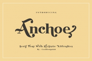 Anchoe Serif Font Download
