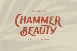 Chammer Beauty Font Download