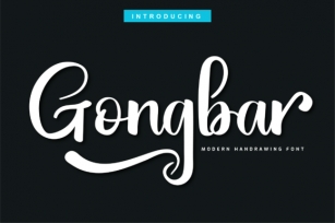 Gongbar Font Download
