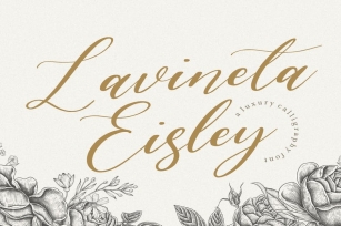 Lavineta Eisley YH - Modern Script Font Font Download